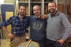 With Markus Unterthurner and Urban Piazzi - www.up-drums.com